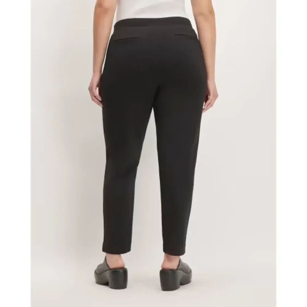 NWT Everlane Women's The Dream Ankle Pant Tapered Leg Minimalist Black Size XXS